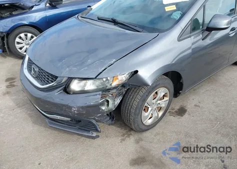 2013 Honda Civic Lx из США, поврежденный, VIN 19XFB2F55DE037688